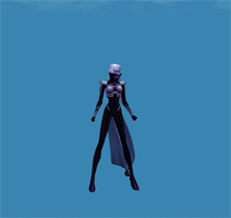 Ghost Widow Costume Emote CCPeacebringer.gif
