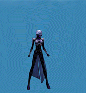 Ghost Widow Costume Emote CCDrinkFormula.gif