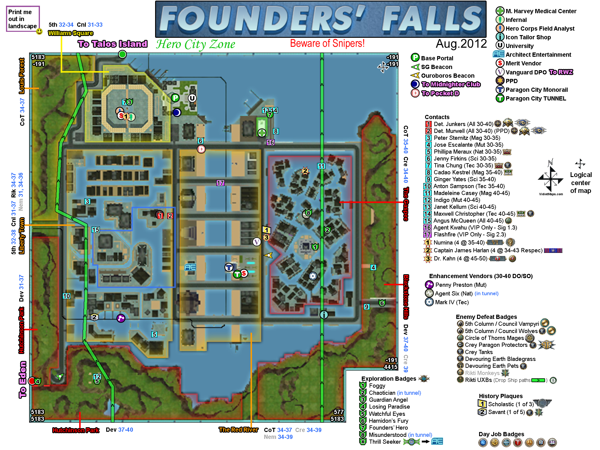 Founders' Falls Paragon Wiki Archive